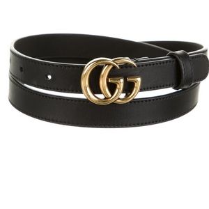Gucci Double G skinny belt